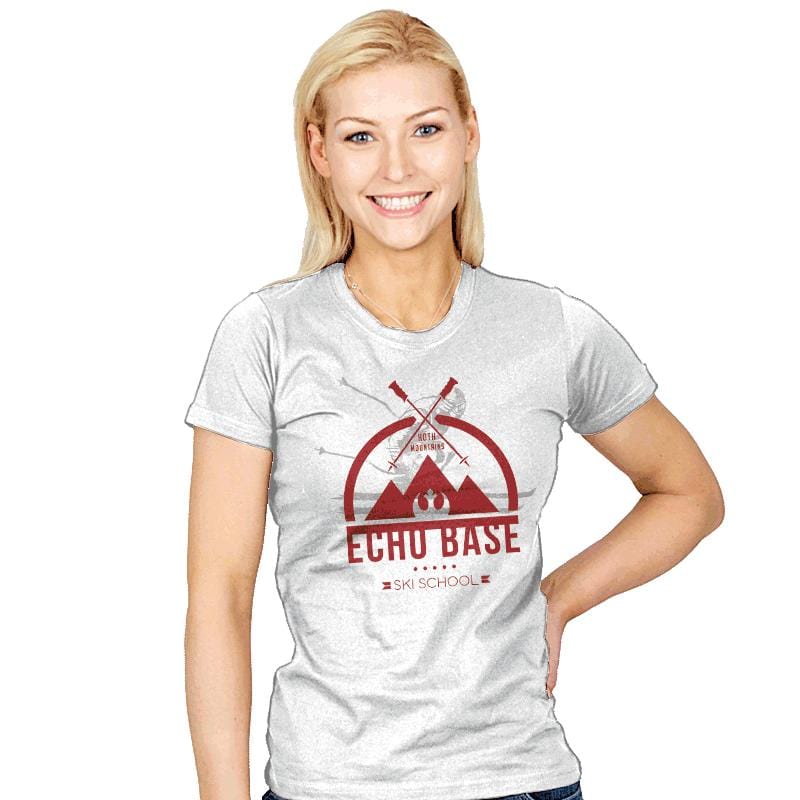 Ski School - Womens T-Shirts RIPT Apparel