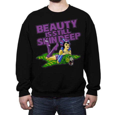 Skin Deep - Crew Neck Sweatshirt Crew Neck Sweatshirt RIPT Apparel