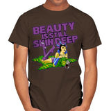 Skin Deep - Mens T-Shirts RIPT Apparel Small / Dark Chocolate