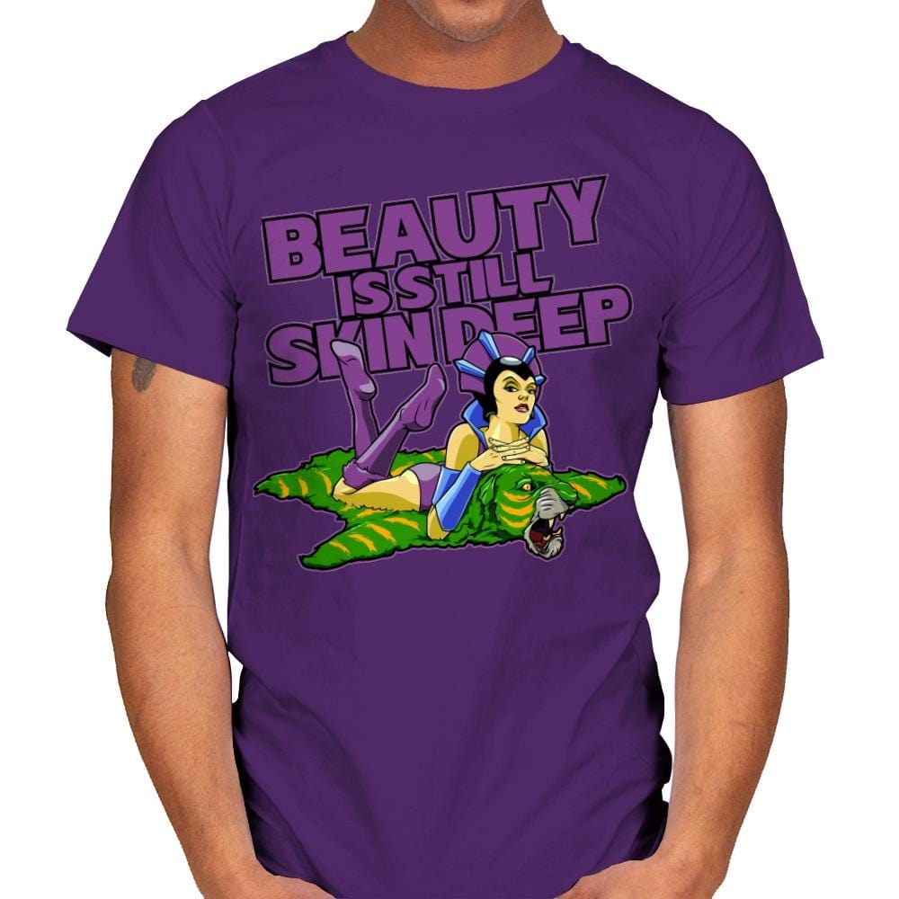 Skin Deep - Mens T-Shirts RIPT Apparel Small / Purple