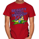 Skin Deep - Mens T-Shirts RIPT Apparel Small / Red
