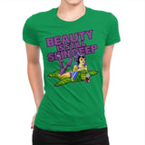 Skin Deep - Womens Premium T-Shirts RIPT Apparel Small / Kelly Green
