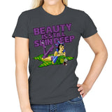 Skin Deep - Womens T-Shirts RIPT Apparel Small / Charcoal