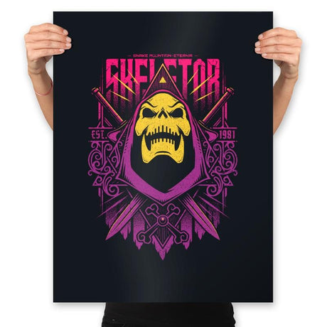 SKLTR - Prints Posters RIPT Apparel 18x24 / Black