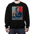 Skroob is Hope - Crew Neck Sweatshirt Crew Neck Sweatshirt RIPT Apparel Small / Black