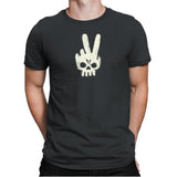 Skull Hand - Mens Premium T-Shirts RIPT Apparel Small / Heavy Metal
