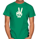 Skull Hand - Mens T-Shirts RIPT Apparel Small / Kelly