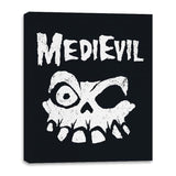 Skull of Fortesque - Canvas Wraps Canvas Wraps RIPT Apparel 16x20 / Black