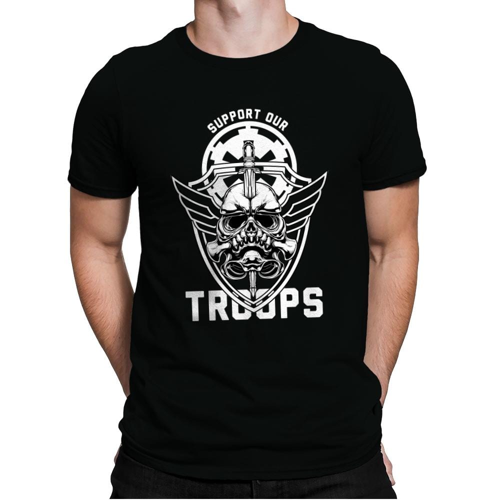 Skull Trooper - Mens Premium T-Shirts RIPT Apparel Small / Black
