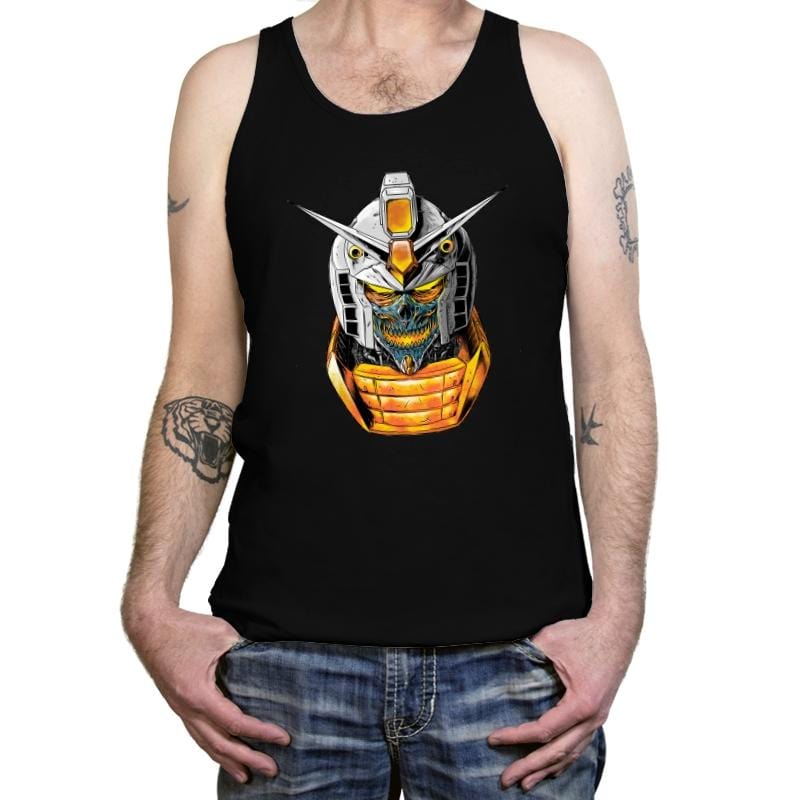 skull warrior - Tanktop Tanktop RIPT Apparel X-Small / Black