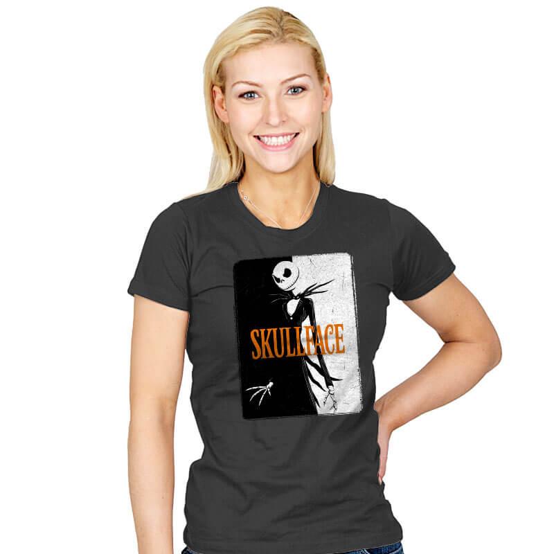 SKULLFACE - Womens T-Shirts RIPT Apparel