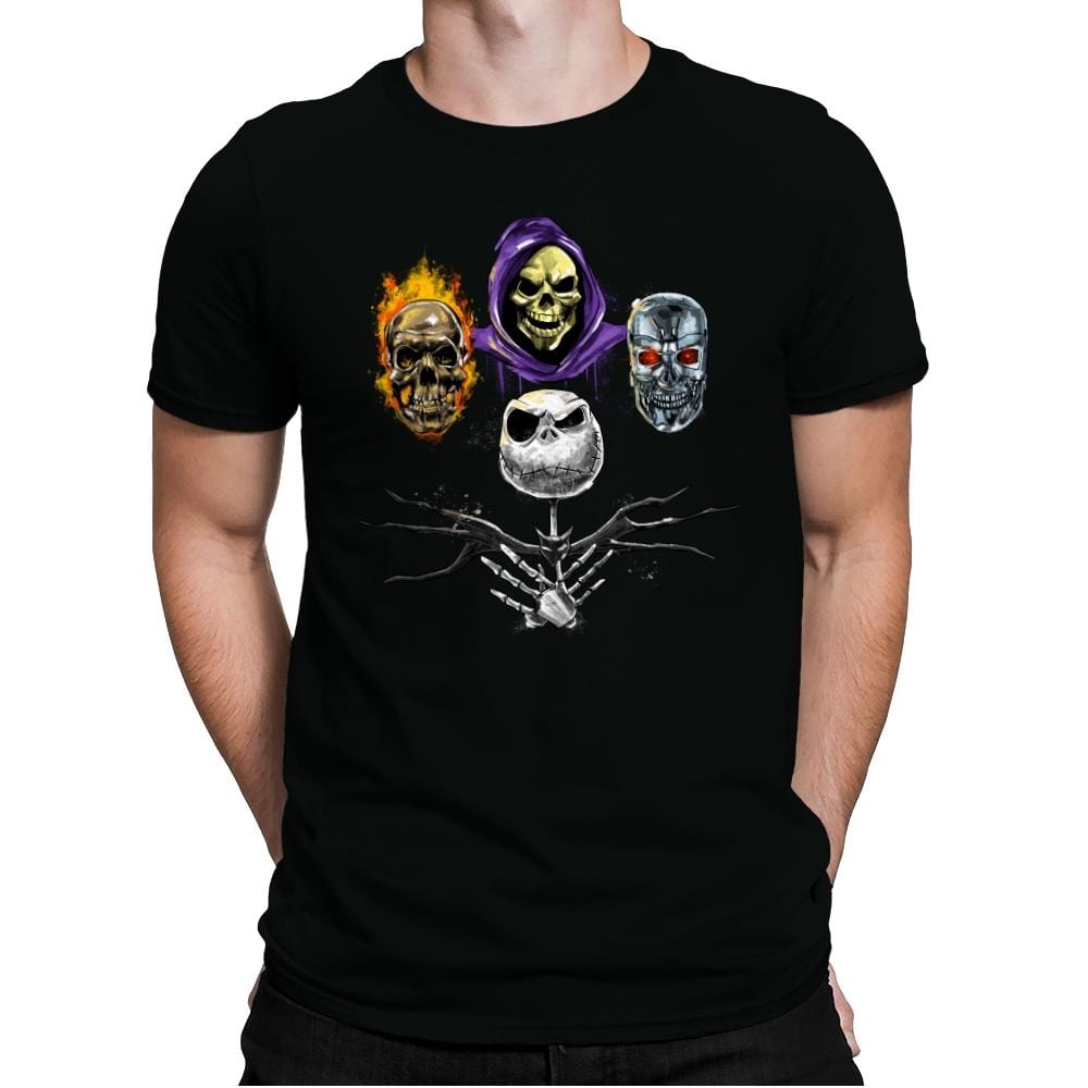 Skulls Rhapsody - Mens Premium T-Shirts RIPT Apparel Small / Black