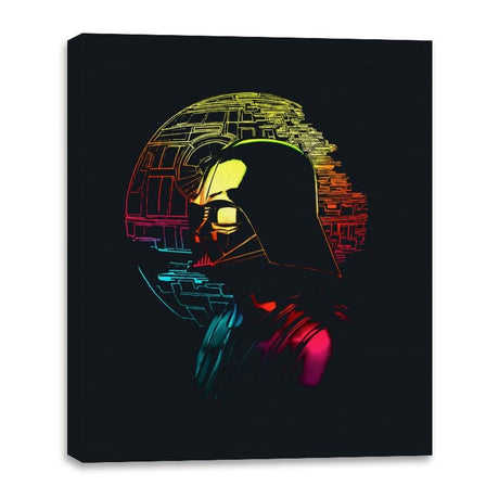Sky Walker - Canvas Wraps Canvas Wraps RIPT Apparel 16x20 / Black