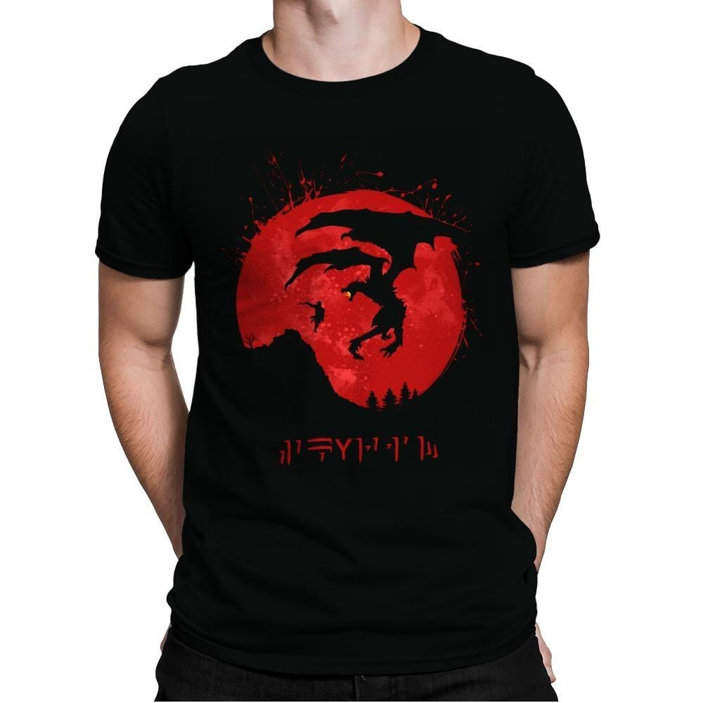 Skydragon - Mens Premium T-Shirts RIPT Apparel Small / Black