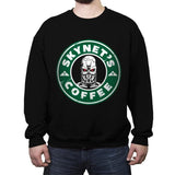 Skynet's Coffee - Crew Neck Sweatshirt Crew Neck Sweatshirt RIPT Apparel