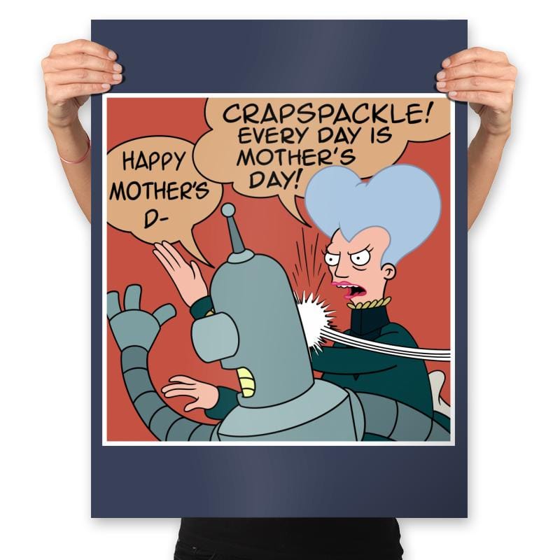 Slapbot 2.0 - Prints Posters RIPT Apparel 18x24 / Navy