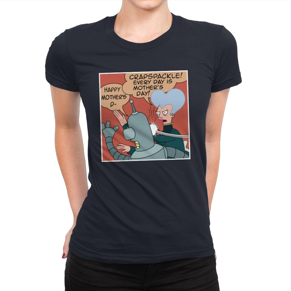Slapbot 2.0 - Womens Premium T-Shirts RIPT Apparel Small / Midnight Navy