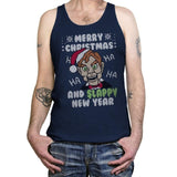 Slappy New Year! - Ugly Holiday - Tanktop Tanktop RIPT Apparel
