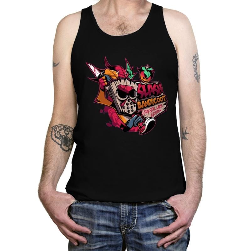 Slash Bandicoot - Tanktop Tanktop RIPT Apparel X-Small / Black