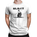 Slash Exclusive - Mens Premium T-Shirts RIPT Apparel Small / White