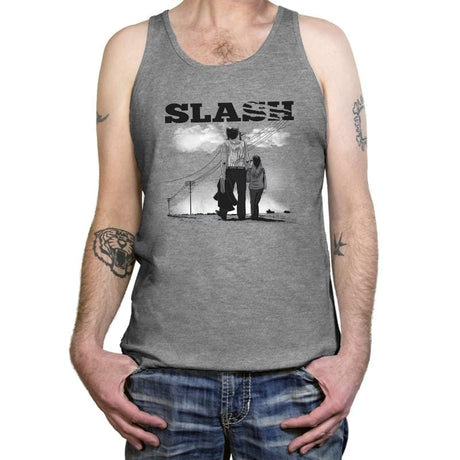 Slash Exclusive - Tanktop Tanktop RIPT Apparel X-Small / Athletic Heather