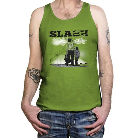 Slash Exclusive - Tanktop Tanktop RIPT Apparel X-Small / Leaf