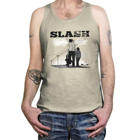 Slash Exclusive - Tanktop Tanktop RIPT Apparel X-Small / Oatmeal Triblend