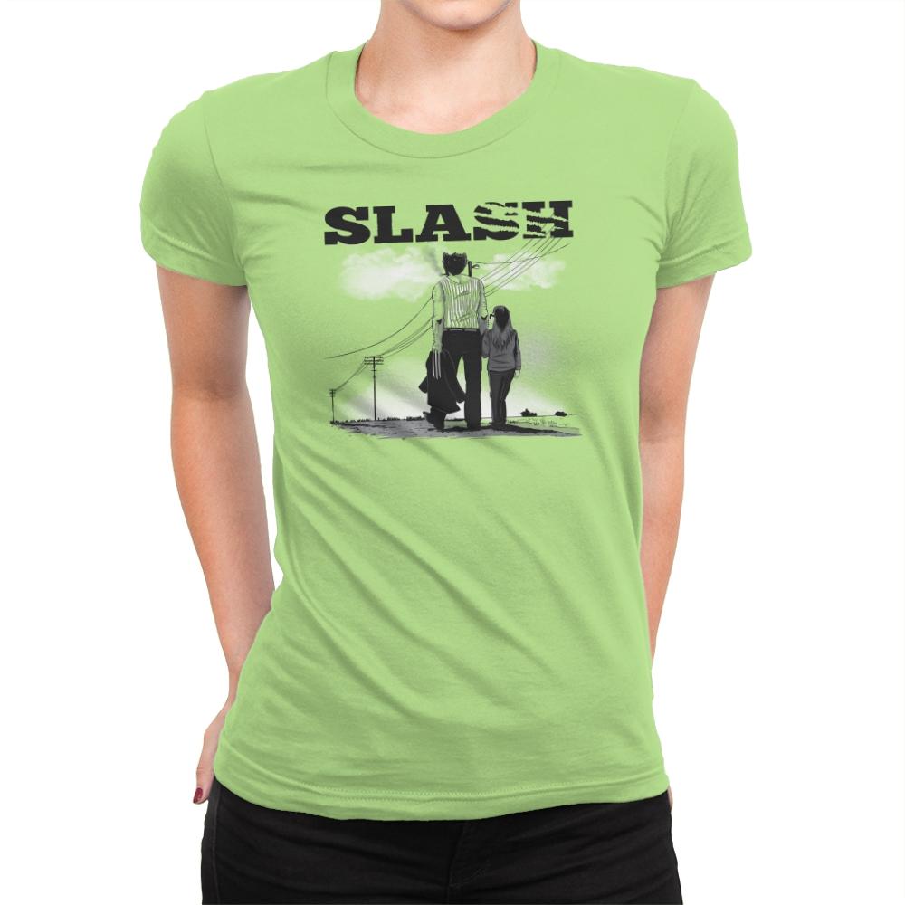 Slash Exclusive - Womens Premium T-Shirts RIPT Apparel Small / Mint