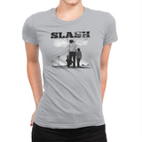 Slash Exclusive - Womens Premium T-Shirts RIPT Apparel Small / Silver