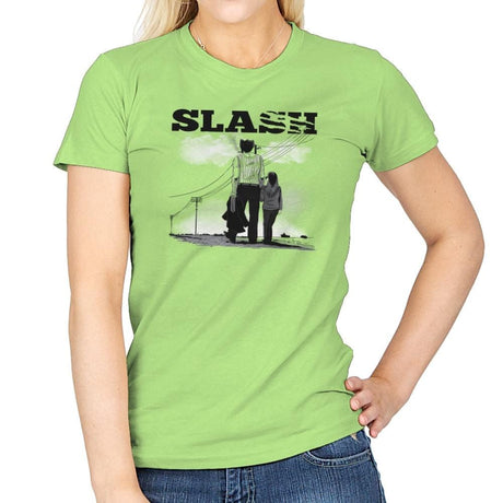 Slash Exclusive - Womens T-Shirts RIPT Apparel Small / Mint Green