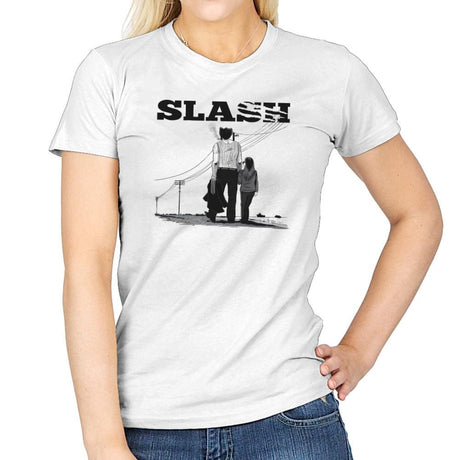 Slash Exclusive - Womens T-Shirts RIPT Apparel Small / White