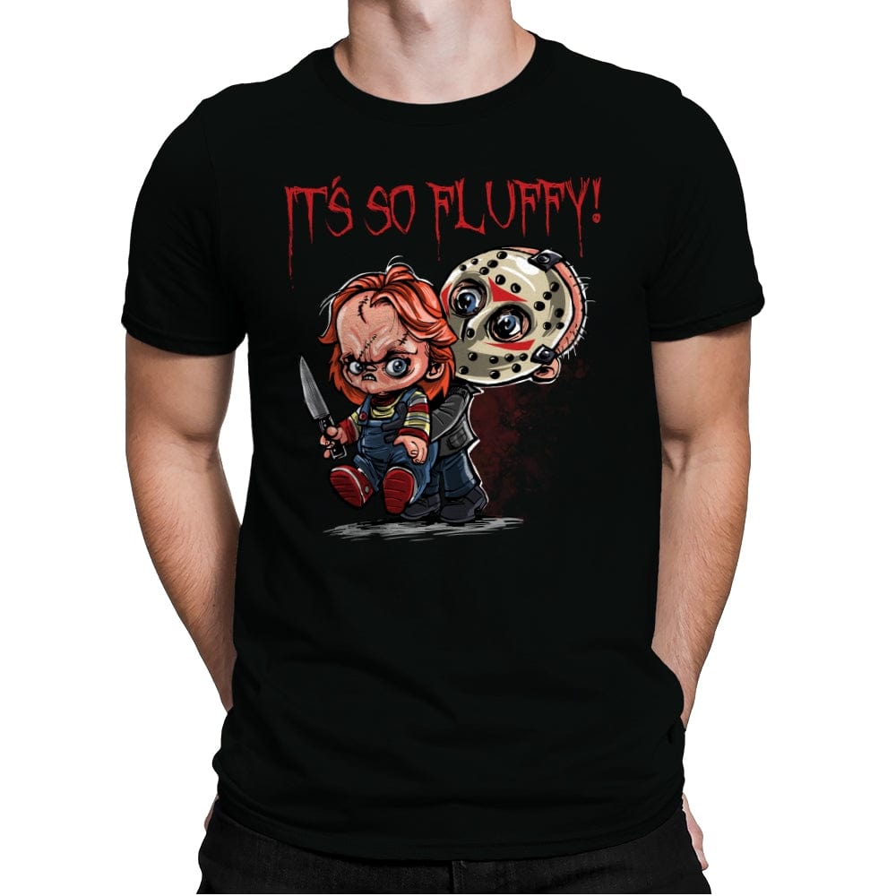 Slash Fluffy - Mens Premium T-Shirts RIPT Apparel Small / Black