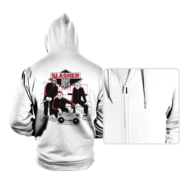Slasher Boys - Hoodies Hoodies RIPT Apparel Small / White