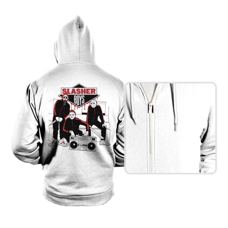 Slasher Boys - Hoodies Hoodies RIPT Apparel Small / White
