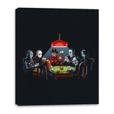 Slasher Poker - Canvas Wraps Canvas Wraps RIPT Apparel 16x20 / Black