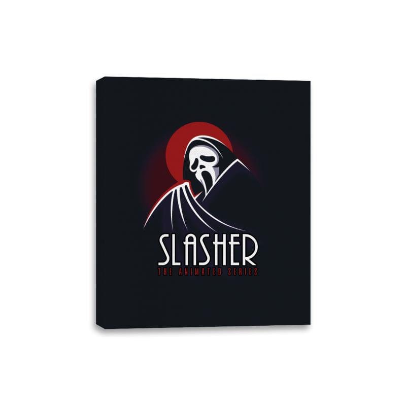 Slasher: The Animated Series - Canvas Wraps Canvas Wraps RIPT Apparel 8x10 / Black