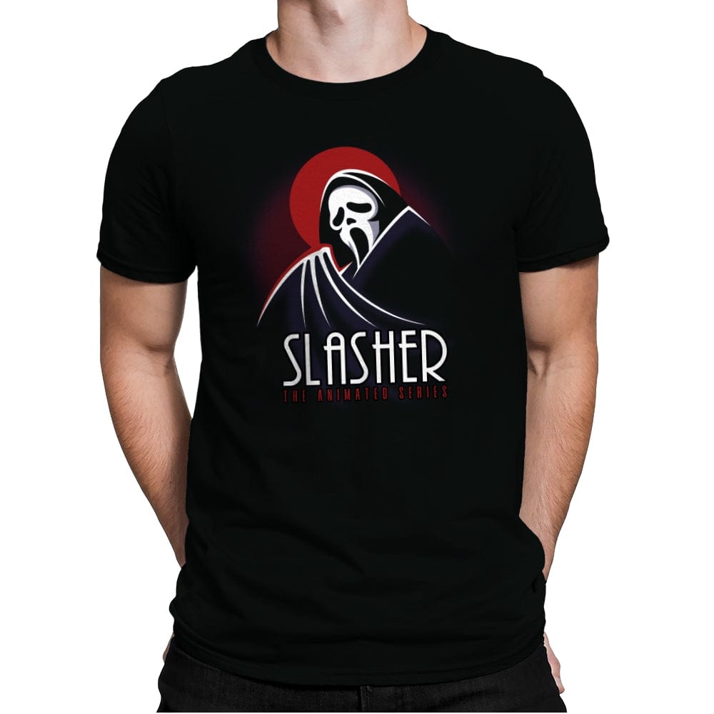 Slasher: The Animated Series - Mens Premium T-Shirts RIPT Apparel Small / Black