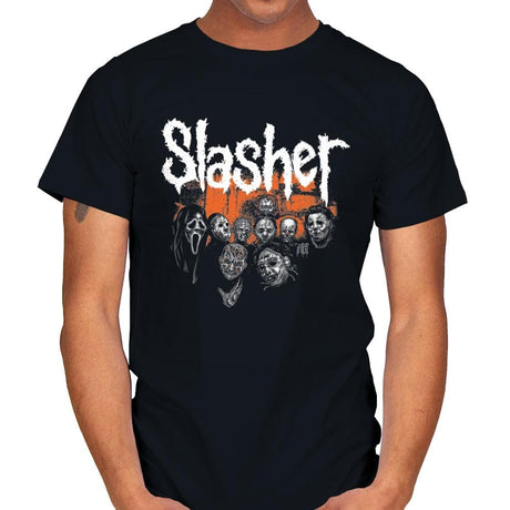 Slashers - Mens T-Shirts RIPT Apparel Small / Black