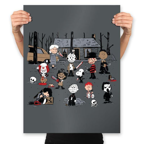 SlashNuts - Prints Posters RIPT Apparel 18x24 / Charcoal