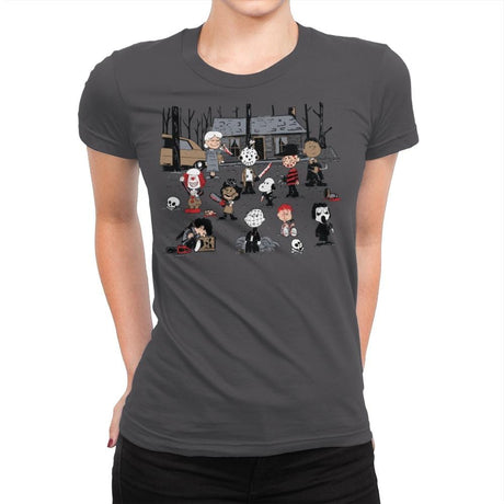 SlashNuts - Womens Premium T-Shirts RIPT Apparel Small / Heavy Metal