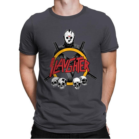 Slaughter Exclusive - Mens Premium T-Shirts RIPT Apparel Small / Heavy Metal