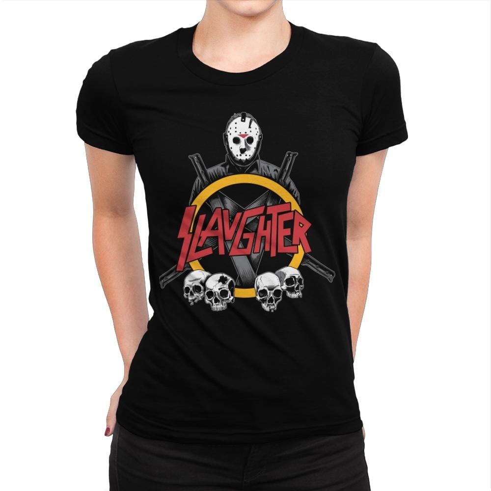 Slaughter Exclusive - Womens Premium T-Shirts RIPT Apparel Small / Indigo