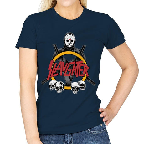 Slaughter Exclusive - Womens T-Shirts RIPT Apparel Small / Navy