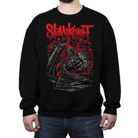 Slave Knight - Crew Neck Sweatshirt Crew Neck Sweatshirt RIPT Apparel