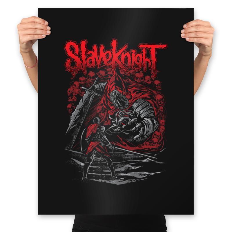 Slave Knight - Prints Posters RIPT Apparel 18x24 / Black