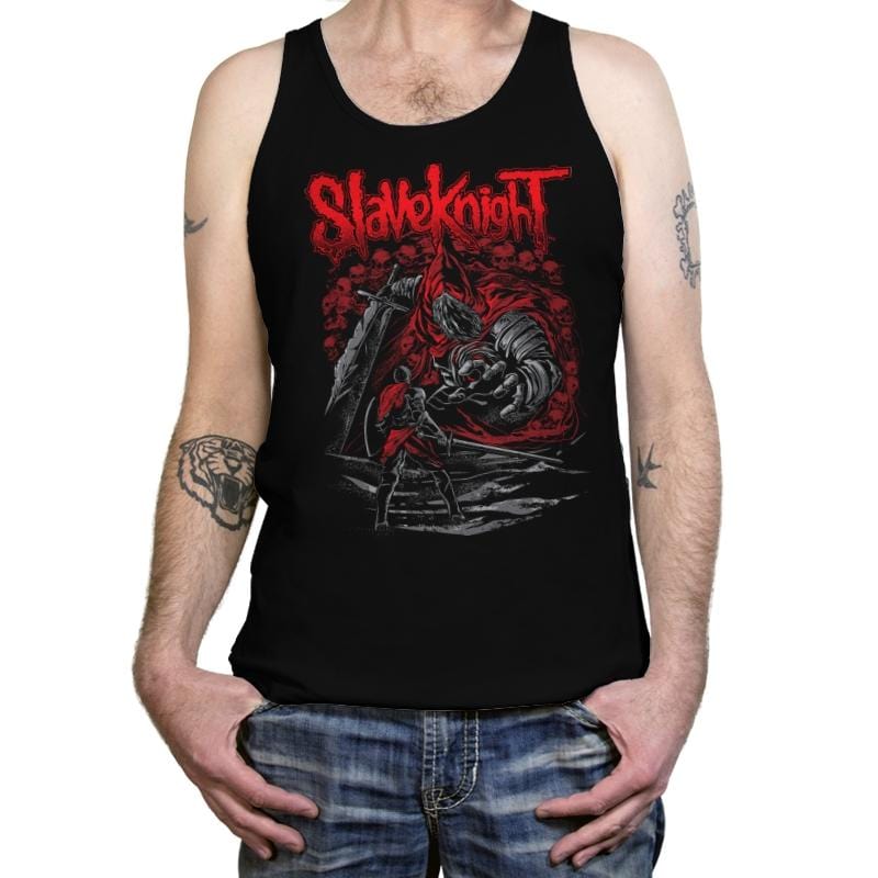 Slave Knight - Tanktop Tanktop RIPT Apparel X-Small / Black