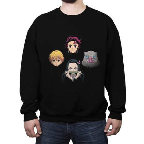Slayer Rhapsody - Crew Neck Sweatshirt Crew Neck Sweatshirt RIPT Apparel Small / Black