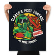 Slayer's Pest Control - Prints Posters RIPT Apparel 18x24 / Black