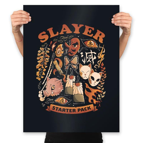 Slayer Starter Pack - Prints Posters RIPT Apparel 18x24 / Black