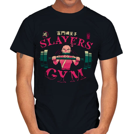 Slayers Gym - Nezuko - Mens T-Shirts RIPT Apparel Small / Black